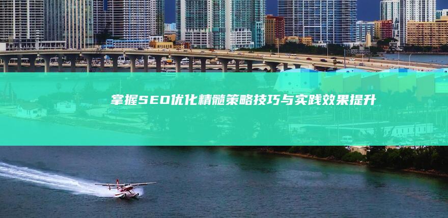 掌握SEO优化精髓：策略、技巧与实践效果提升